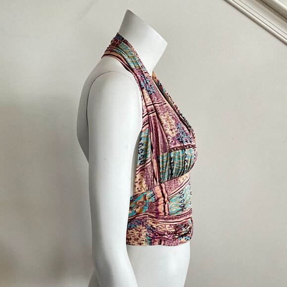 FP One Top Pink Halter In Lilac Combo M - Picture 9 of 11